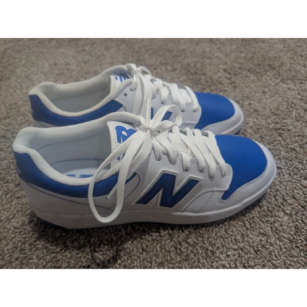 New Balance Men’s 480 Lifestyle Size 11  White/Blue BB480LCB Excellent, No Box